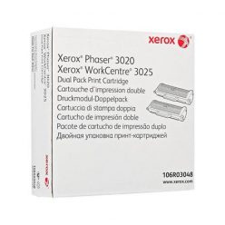   106R03048 Lézertoner Phaser 3020NI, WC3025NI nyomtatóhoz, XEROX, fekete, 2*1,5k