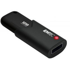   Pendrive, 128GB, USB 3.2, titkosított, EMTEC "B120 Click Secure"