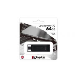 Pendrive, 64GB, USB-C, KINGSTON "DataTraveler 70"