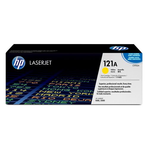 Hp C9702A toner yellow ORIGINAL (121A)