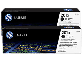 HP CF400XD (201X) fekete eredeti toner duplacsomag