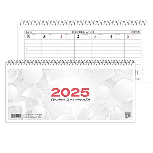 Naptár pd asztali 24TA 2025
