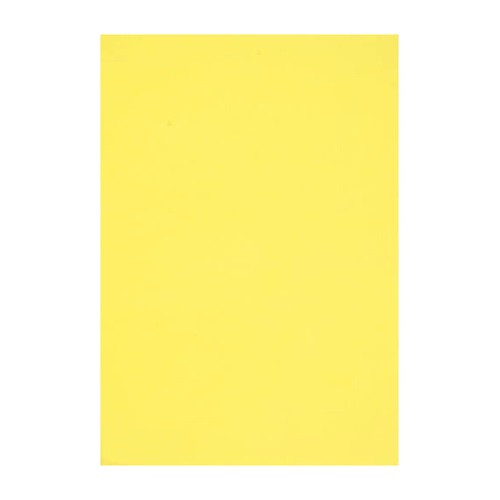 Kreatív dekorgumilap A/4 2 mm sárga
